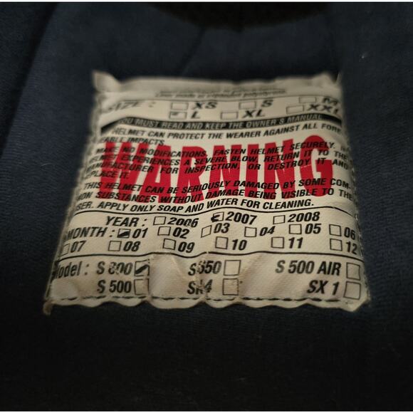 Shark S800 Pink Butterfly Motorcycle Biker Helmet - Picture 8 of 8